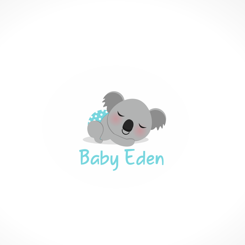 Baby clothing logo with the title 'Baby Eden'