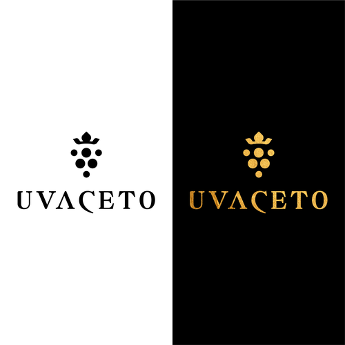 Grape logo with the title 'Luxury Vinegar'