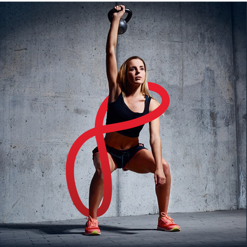 Infinity logo with the title 'Redwood fitness'