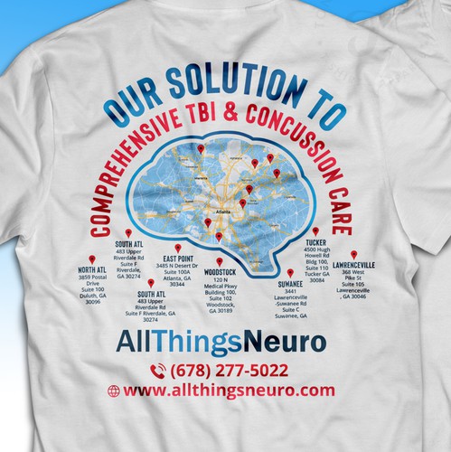 Medical t-shirt with the title 'Promotional T-Shirt Design'