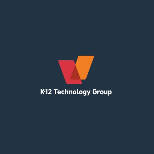 Embroidery logo with the title 'K-12 Tech'