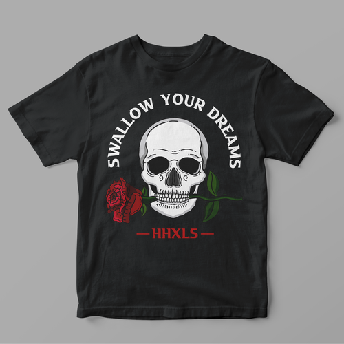 Rose t-shirt with the title 'T-shirt contest entry'