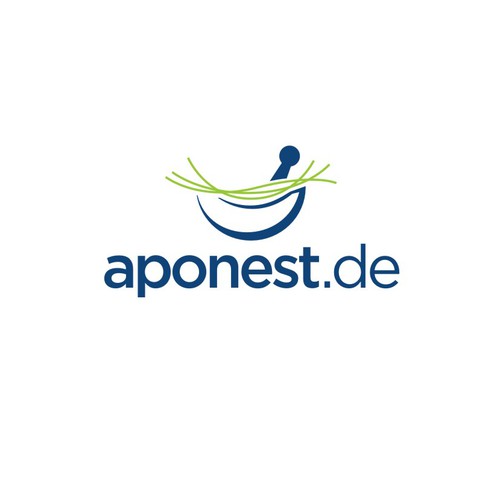 Pharmacy brand with the title 'Logo for online pharmacy'