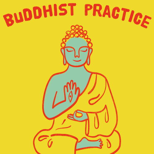 Buddha design with the title 'Book cover'