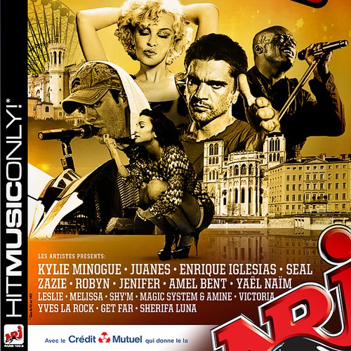 Concert design with the title 'MusicTour Poster Concept'