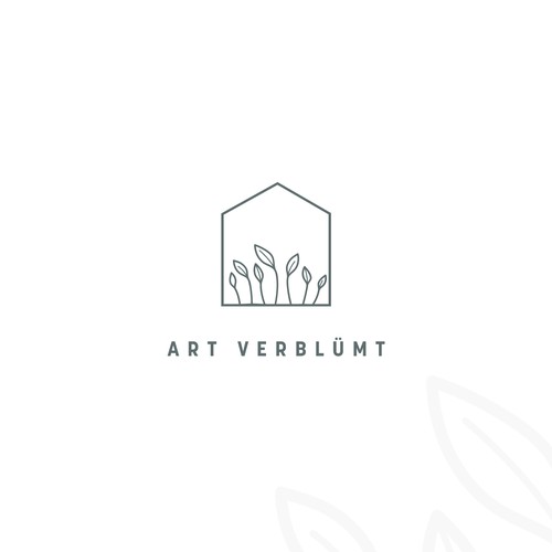 Recycling design with the title 'A beautiful logo for Art Verblumt'