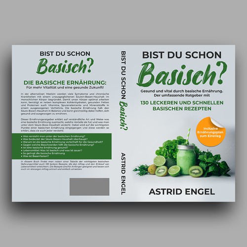 Paperback book cover with the title 'Bist du schon basisch'