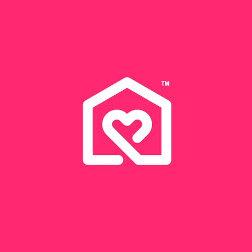 House logo with the title 'Minimalist Design for Real Estate Agent'
