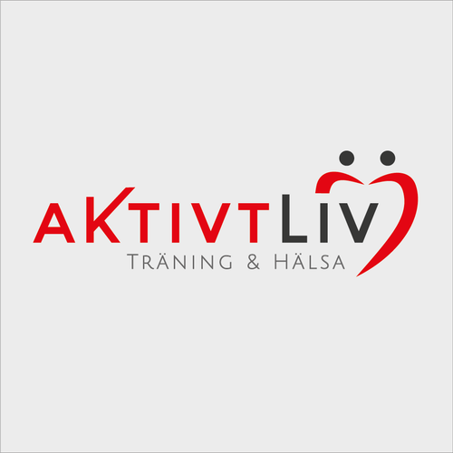 Exercise logo with the title 'Fitness Logo'