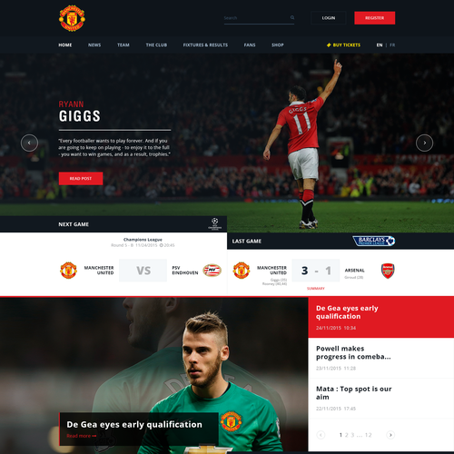 Football websites - 18+ Best Football Web Design Ideas 2023