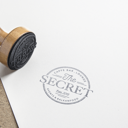 Event brand with the title 'Emblem restaurant logo.'