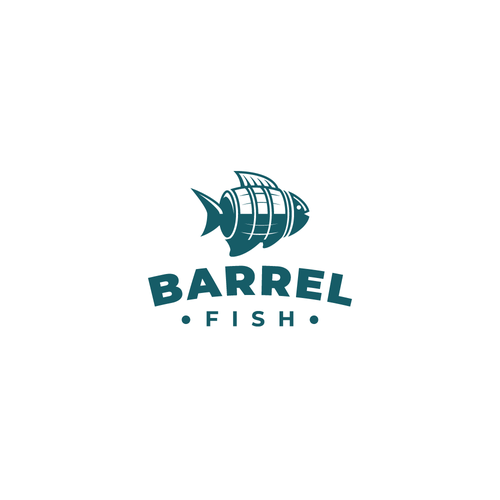 Beat logo with the title 'barrel fish'
