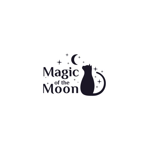 Tarot design with the title 'Magic of the Moon'