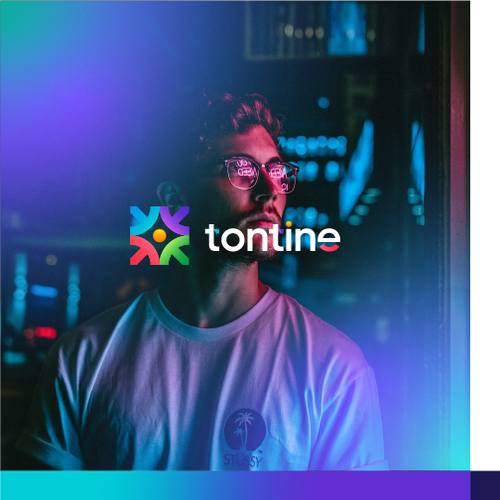 Computer brand with the title 'Tontine'