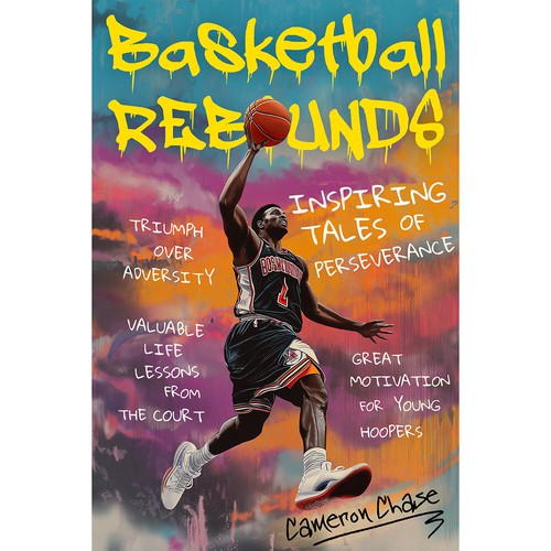 Street art design with the title 'Young Adult Book Cover'