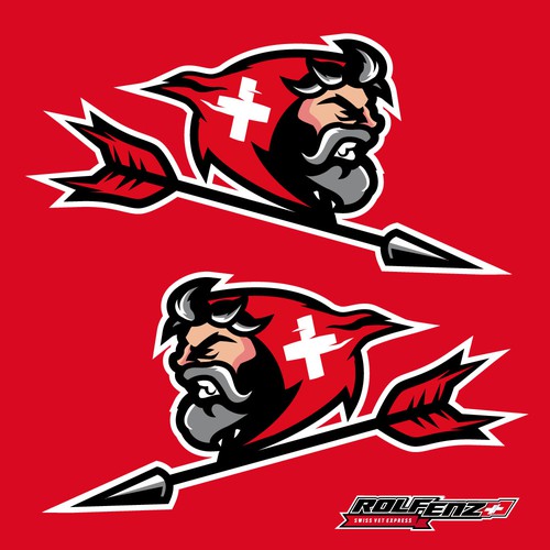 Swiss design with the title 'Rolf Enz '