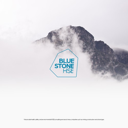 Construction company logo with the title 'Bluestone HSE - logo'