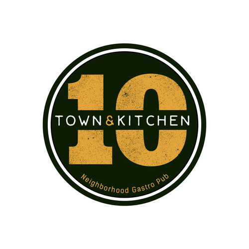 Cuisine design with the title '10 Town&Kitchen'