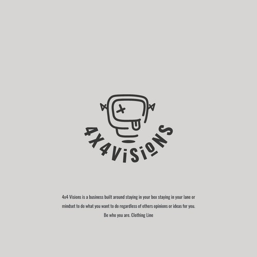 Bot logo with the title '4x4Visions Logo Rebrand contest'