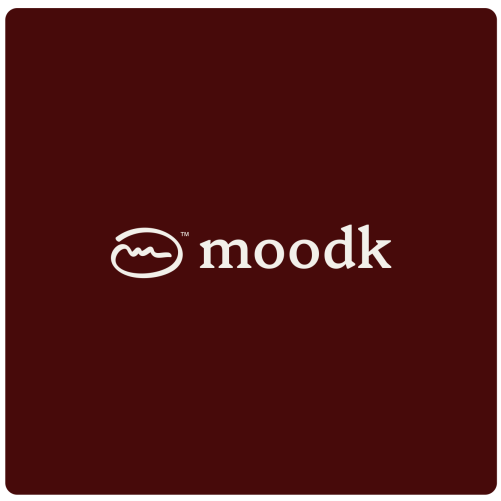 Coffee design with the title 'moodk'