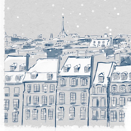 Building design with the title 'Christmas card'