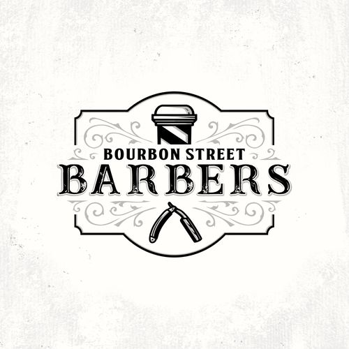 Barbershop logo with the title 'logo for barbershop'