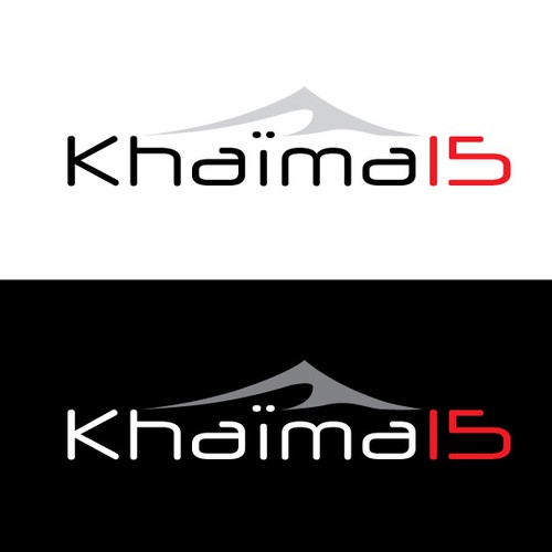 Tent design with the title 'Khaima15 deser tent'