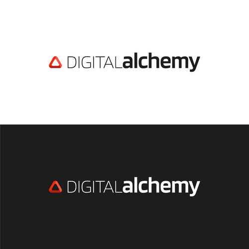 Digital art logo with the title 'Logo design'