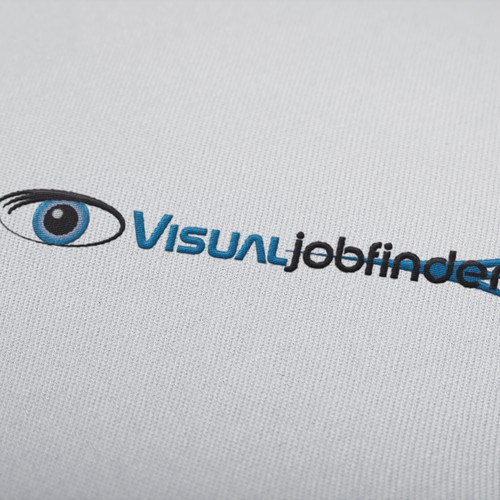 Vision logo with the title ' Logo for a job exchange video platform'