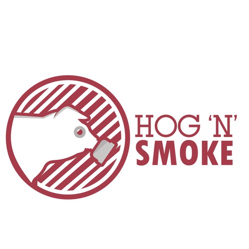 Investigation logo with the title 'Youtube channel "Hog 'n' Smoke"'