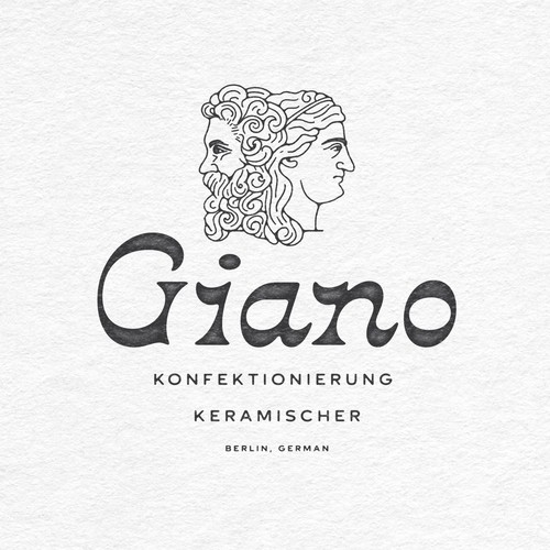 Boho logo with the title 'Vintage Logo For Giano'