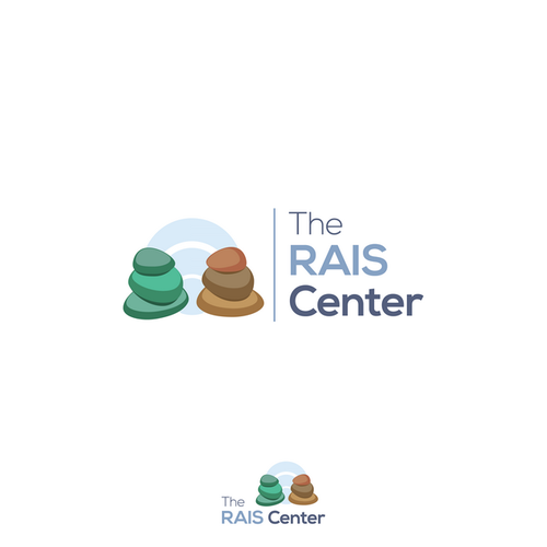 Zen brand with the title 'The Rais Center logo'