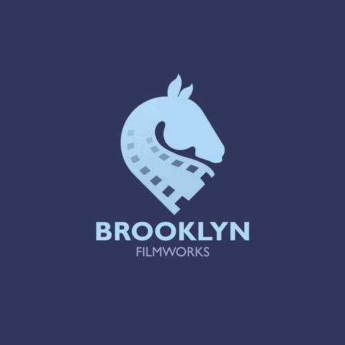 布鲁克林标志，标题为“Brooklyn Filmworks 1”