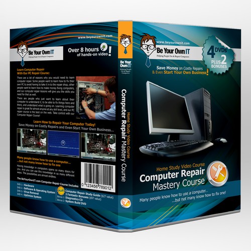 Graphic book cover with the title 'Cover Design'