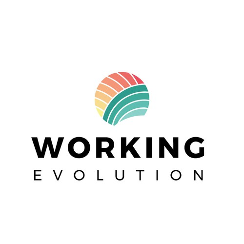 Teal logo with the title 'Logo Concept for Science Company'