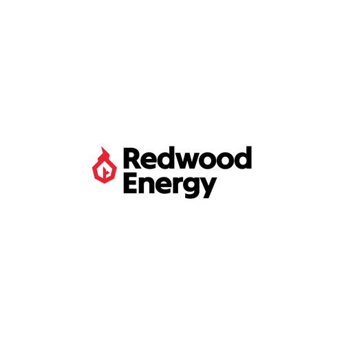 Redwood design with the title 'Redwood Energy logo'