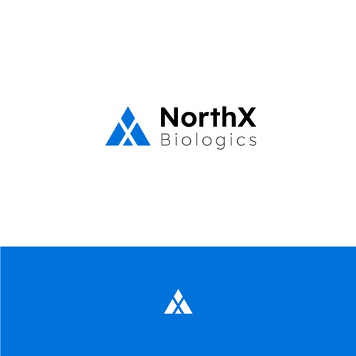 North logo with the title 'Professional logo for Pharmaceutical business.'