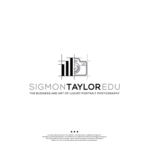 Best logo with the title 'SIGMON TAILOR EDU'
