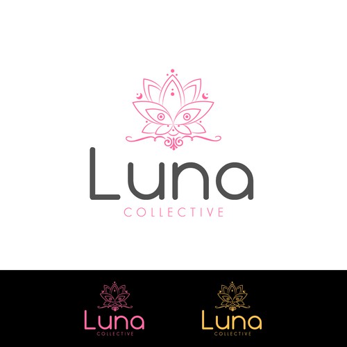 Luna logo with the title 'Luna Collective'