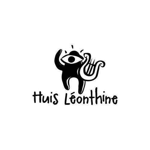 Unique design with the title 'Artistic logo'