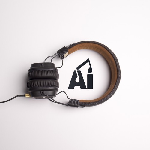 Note design with the title 'Artificial Intelligence Music'