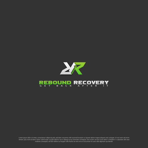 Recovery design with the title 'Logo design'