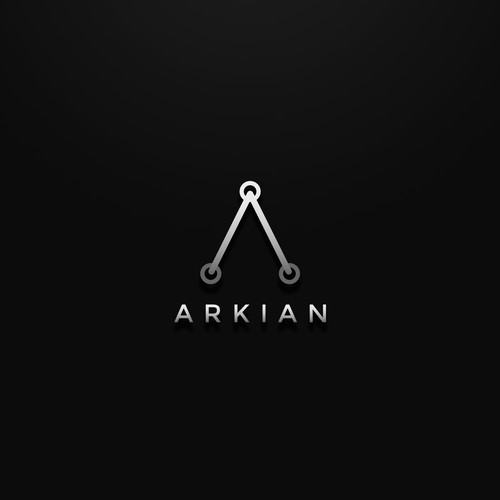 Sneaker design with the title 'Arkian'
