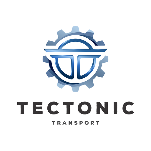 Transportation design with the title 'Delivery Service Provider Logo for Tectonic Transport'