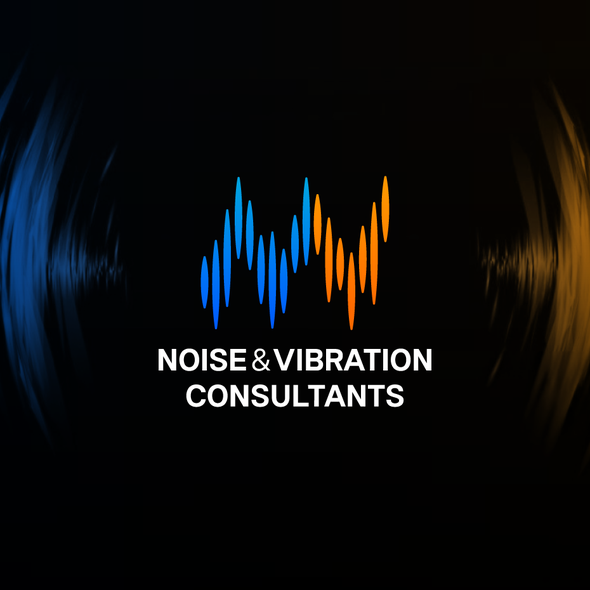 Sound design with the title 'Noise and Vibrations Consultants!'