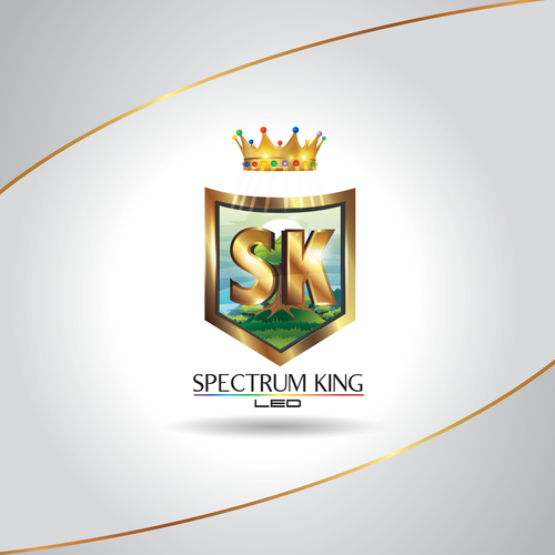 Spectrum logo with the title 'Spectrum Led King'