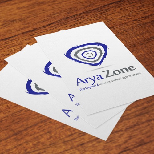 Zone design with the title 'AryaZone Logo'