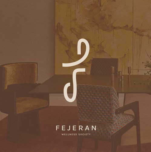Design with the title 'Unique Monogram for Fejeran Wellness Society'