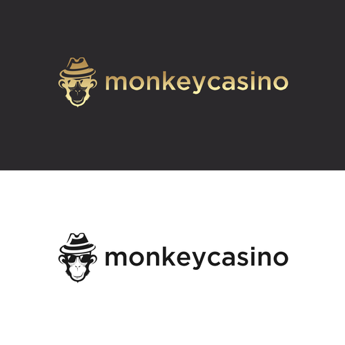 Casino logo with the title 'Monkey Casino'