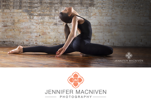 Soft logo with the title 'Photography Logo - beachy, soft, sophisticated, yogi, bohemian chic'
